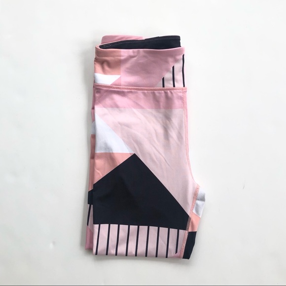 Ideology Macy’s Pink Geometric Print Leggings XL - Picture 4 of 8